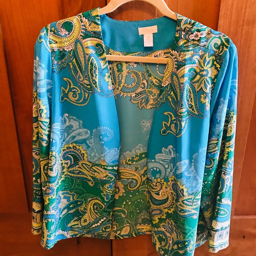 Beautiful lightweight Chico’s Jacket.